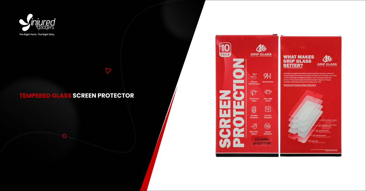 Tempered Glass Screen Protector.